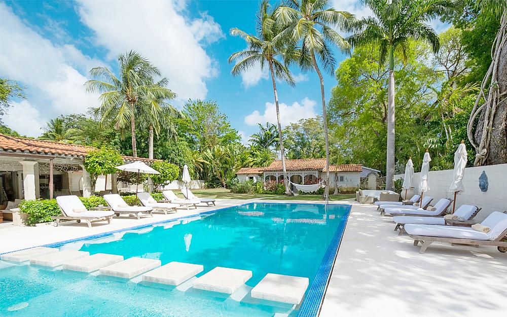 Villa Melissa pool Holiday Villas in Barbados