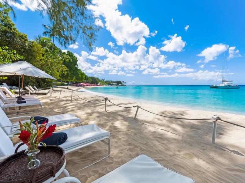 Sandy Lane Beach - Landmark House , Beachfront villas Barbados , Sandy Lane Beach , St James , West Coast Barbados 
